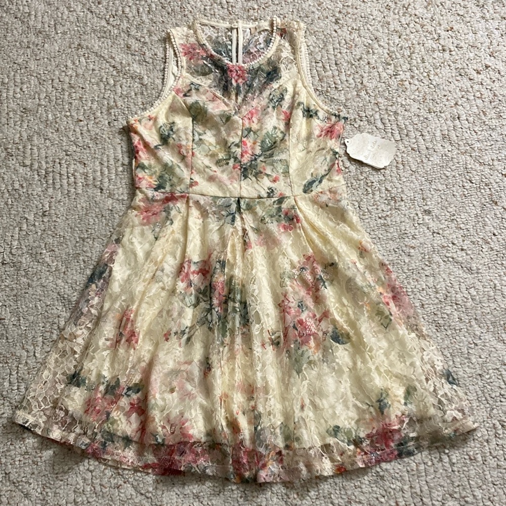NWT Altar’d State Floral Lace Dress